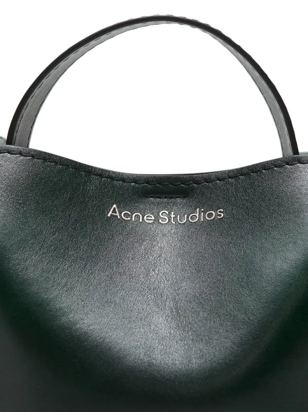 ＜Acne Studios＞ミニ Musubi ショルダーバッグ グリーン Acne Studios Musubi ショルダーバッグ ミニ | グリーン