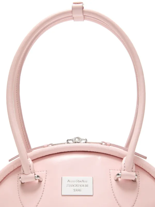 Acne Studios Mini Bowlina Shoulder Bag | Pink | FARFETCH