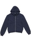 Acne Studios zip-up hoodie - Blue