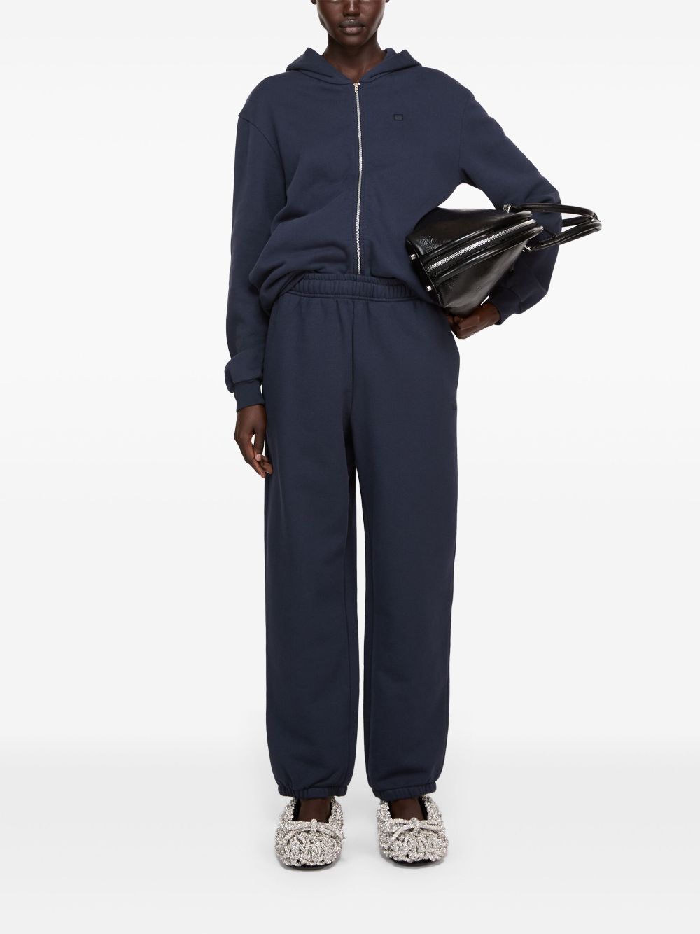 Acne Studios zip-up hoodie - Blauw