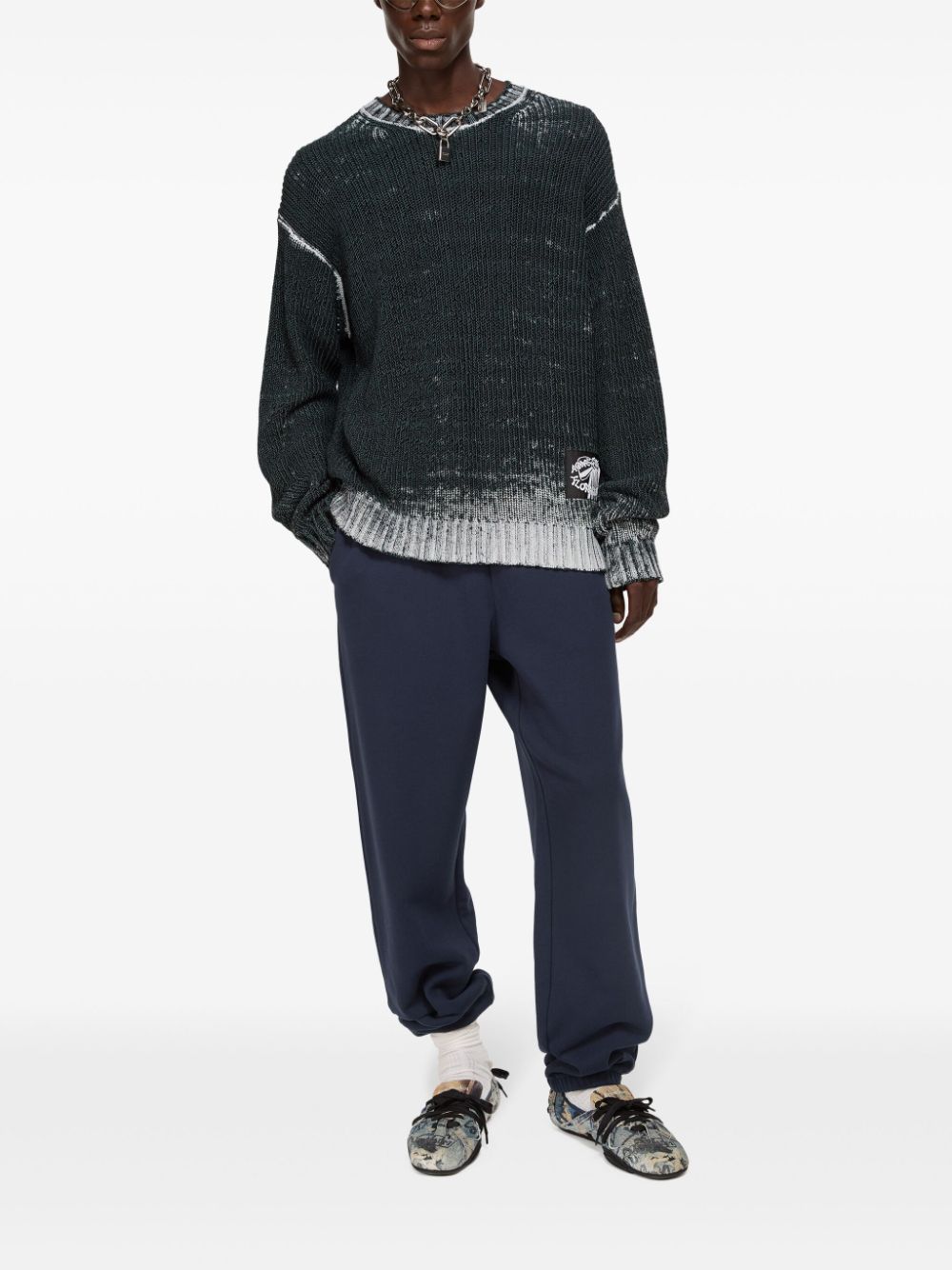 Acne Studios Trainingsbroek met trekkoord - Blauw