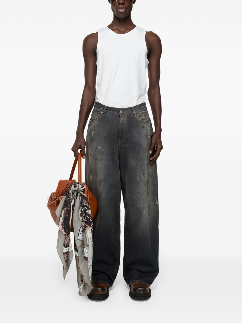 Acne Studios jersey tank top - Wit