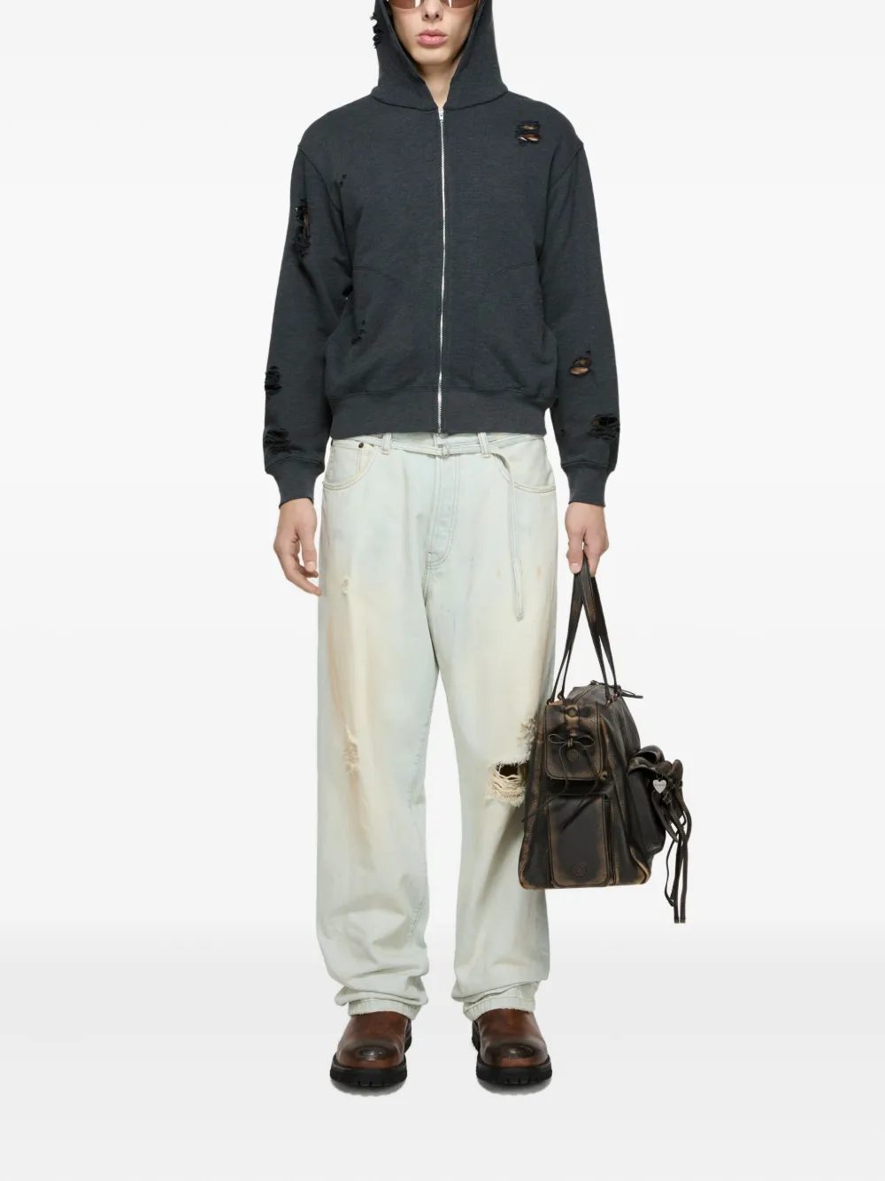 acnestudios Acne Studios Straight jeans - Blauw