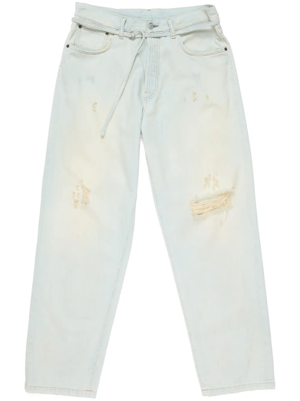 Acne Studios Straight jeans Blauw