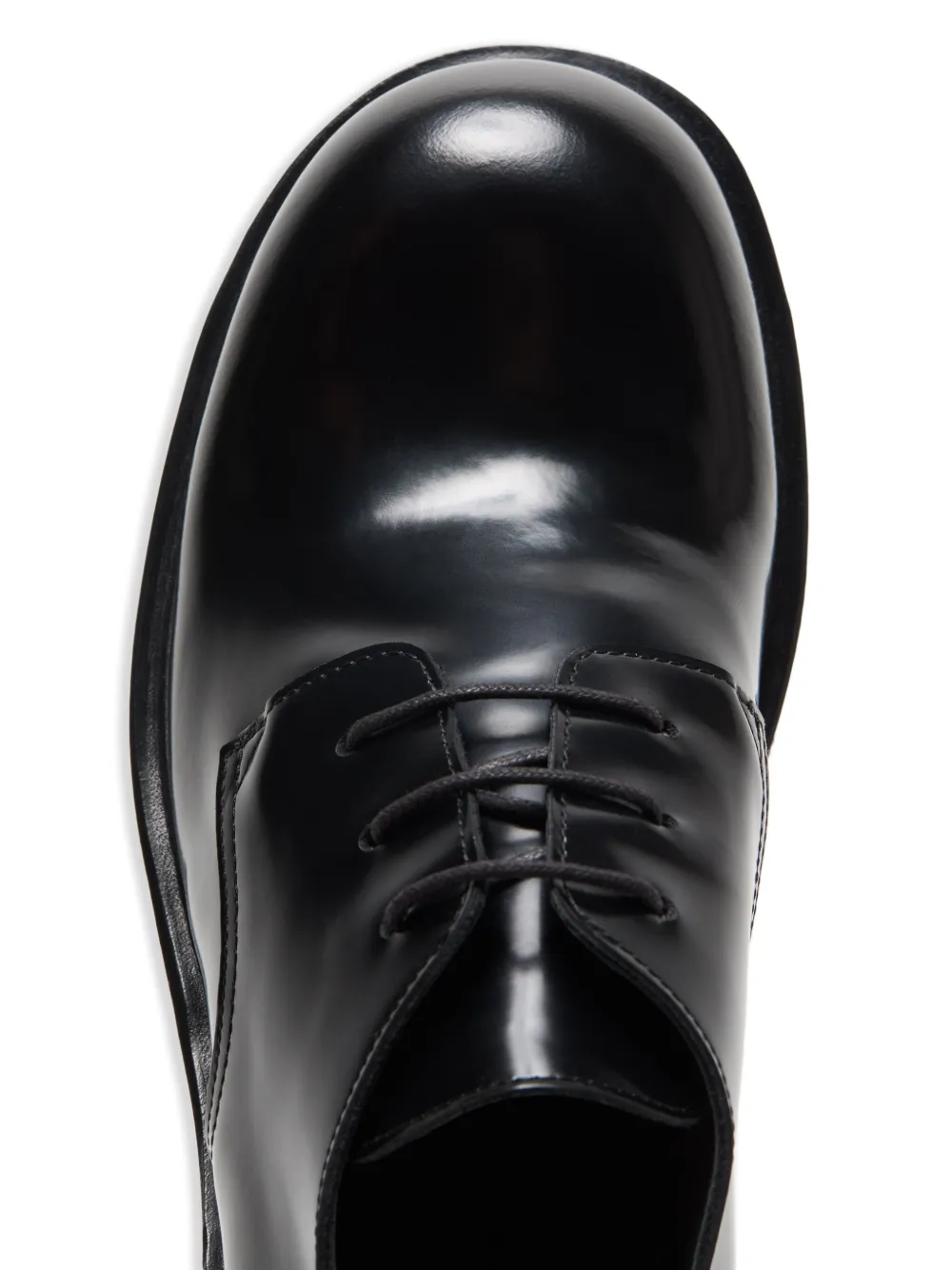 Acne Studios leather derby shoes Black