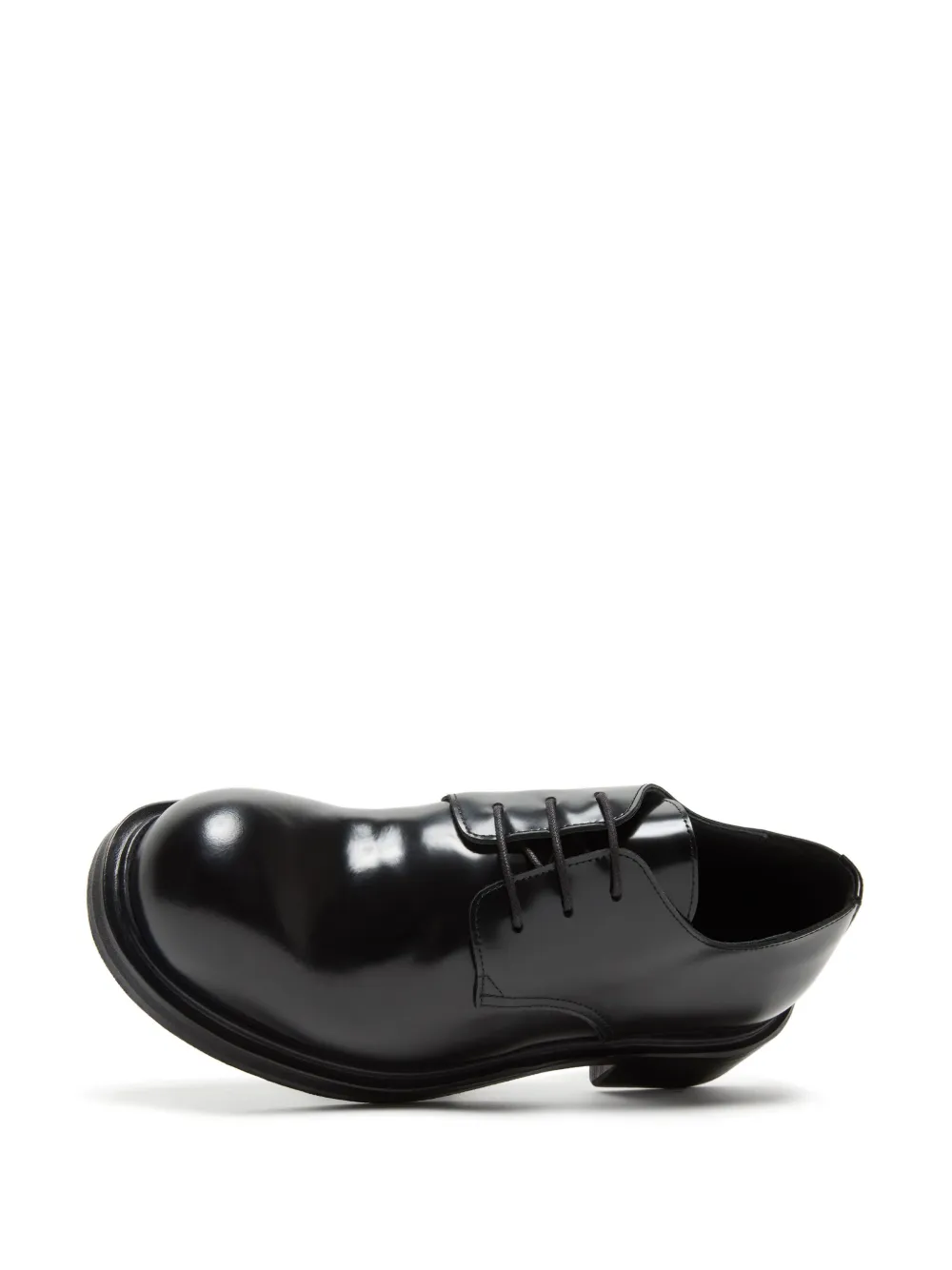 Acne Studios leather derby shoes Black