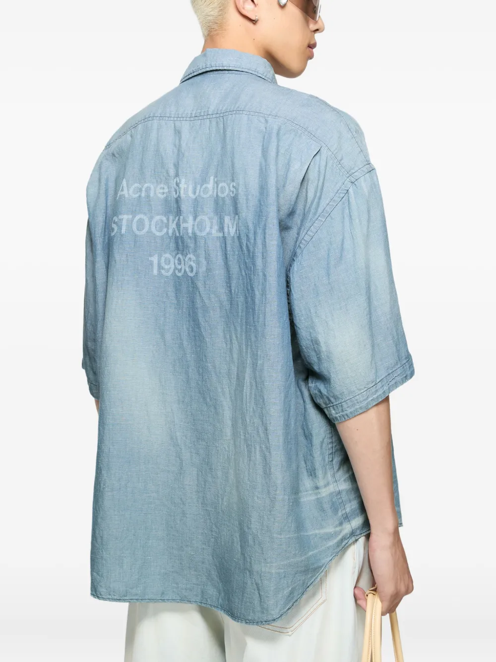 Acne Studios Denim overhemd Blauw