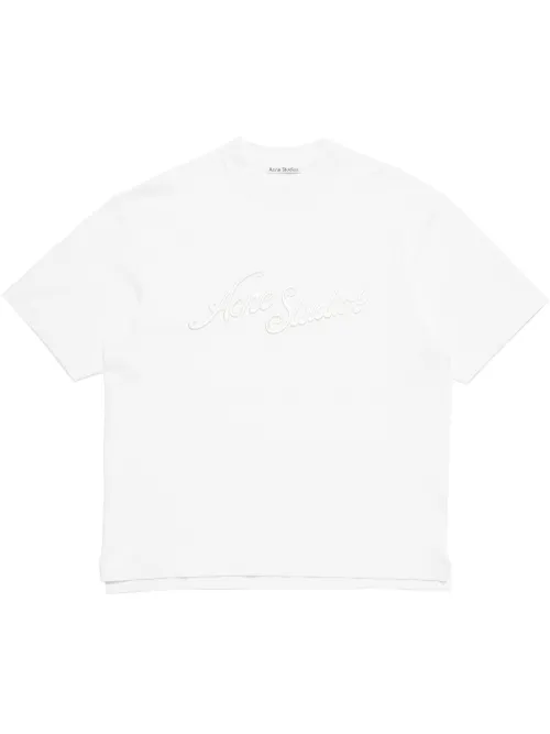 T-shirt à logo brodé - Acne Studios - Modalova