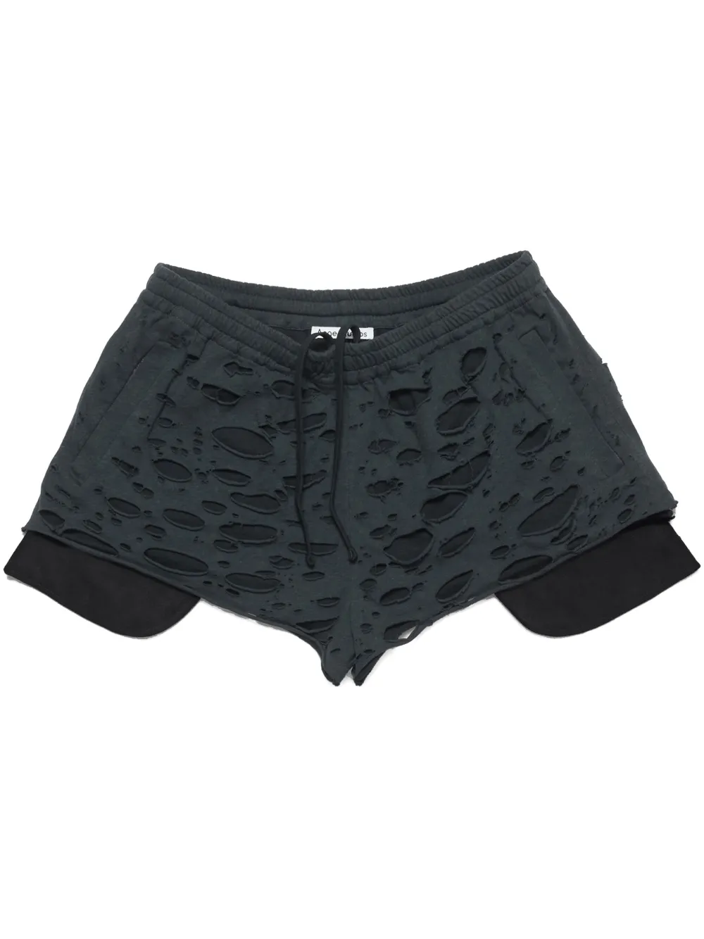 Acne Studios shorts con pretina elástica | negro | Image 1