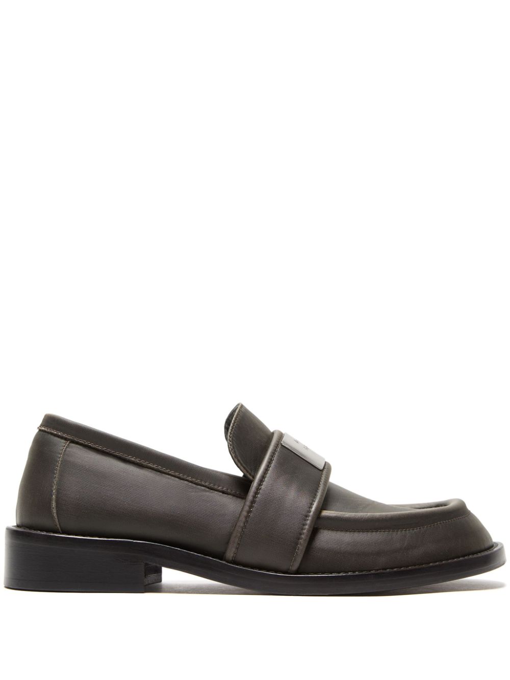 Acne Studios Leren loafers Bruin