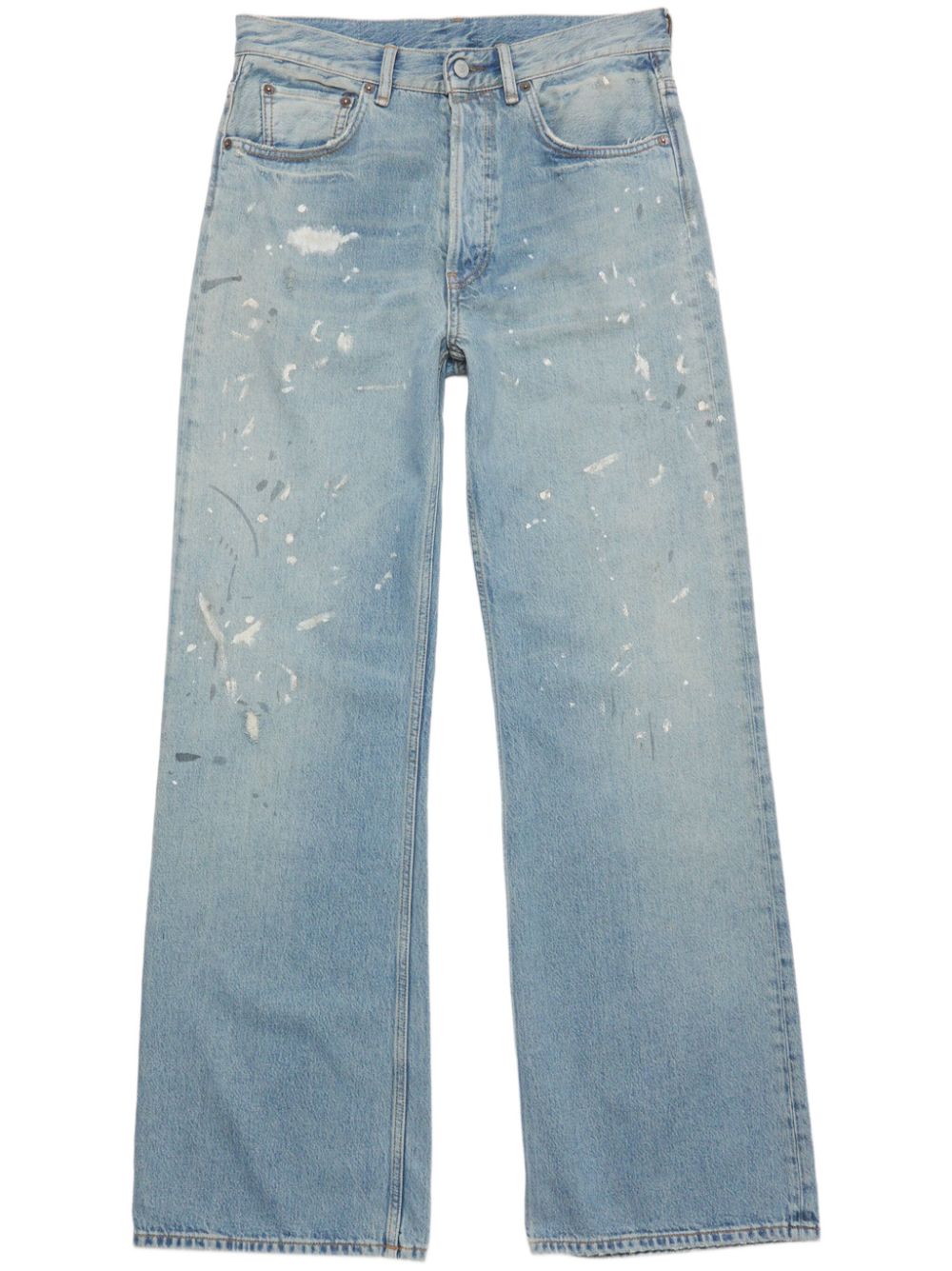 straight-leg jeans