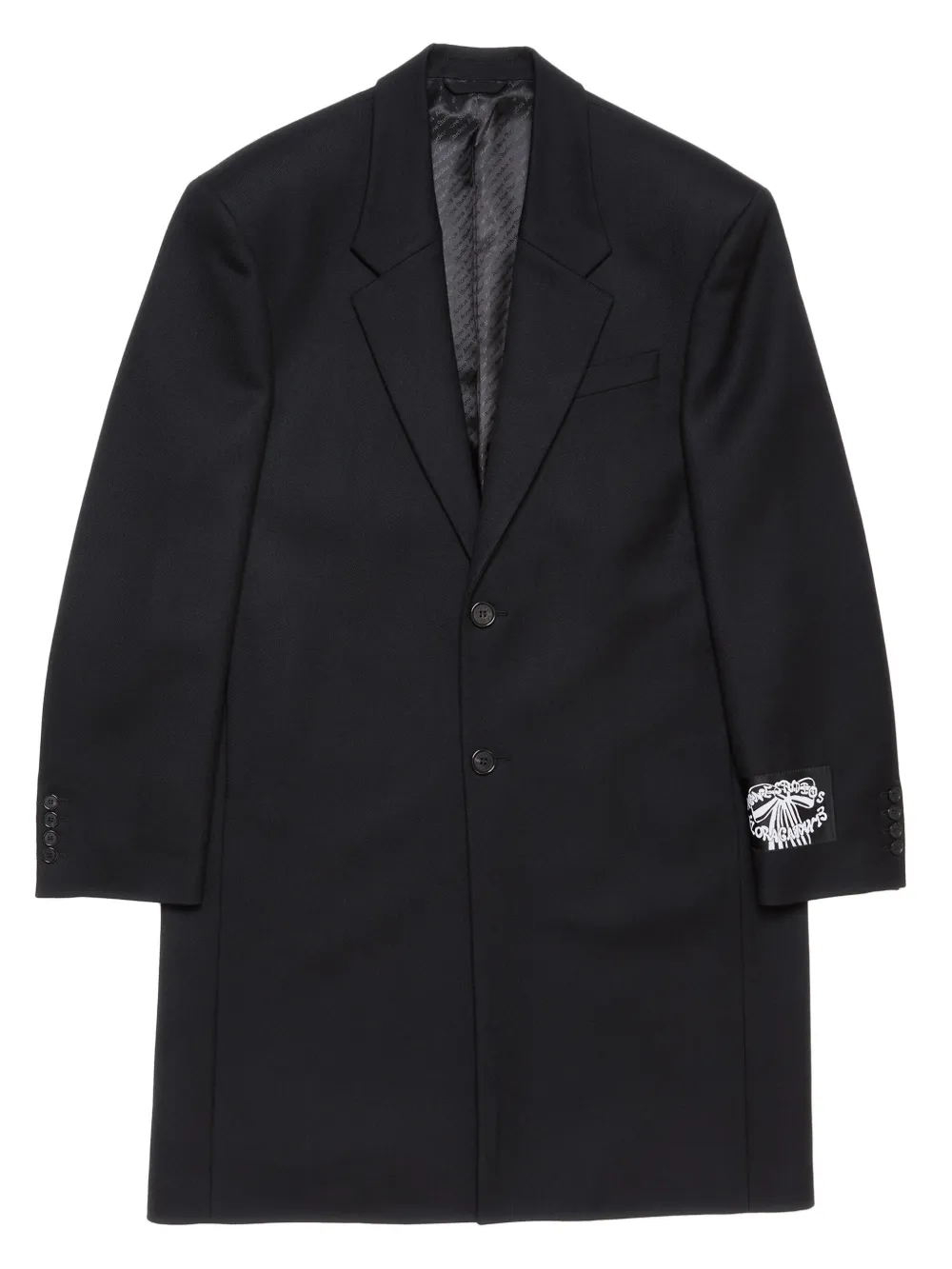 Acne Studios シングルコート - ブラック Acne Studios シングルコート - ブラック