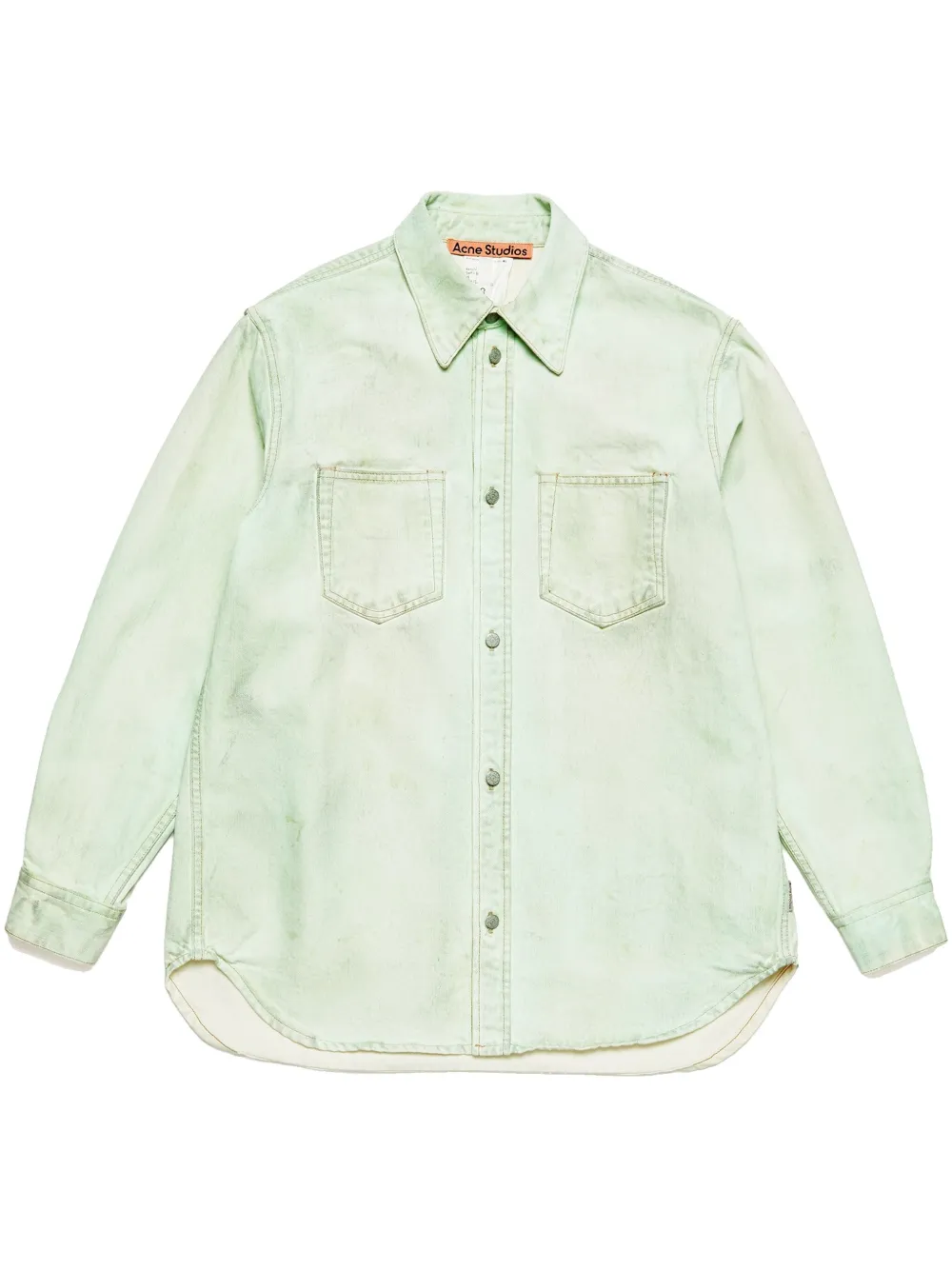 Acne Studios Denim shirt Groen