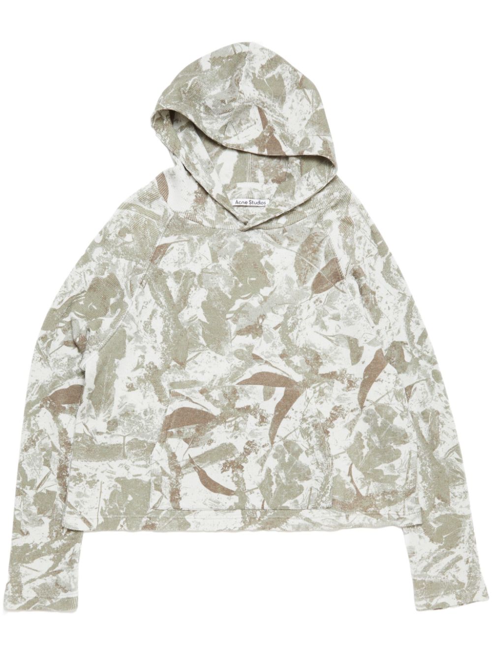 camouflage-print hoodie