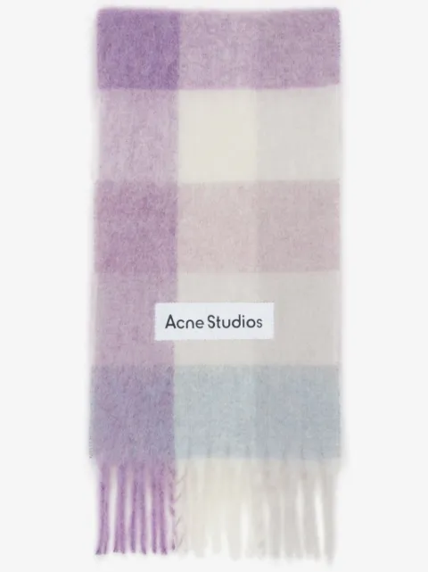Acne Studios mascada a cuadros