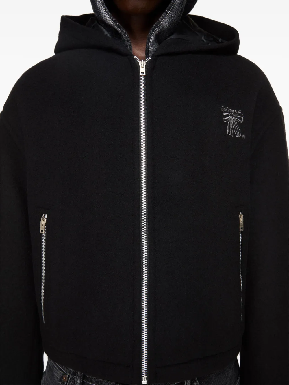 【極美品です】Acne Studiosリボンストライプのジャケットです 楽天市場】アクネストゥディオズ ライダースジャケット