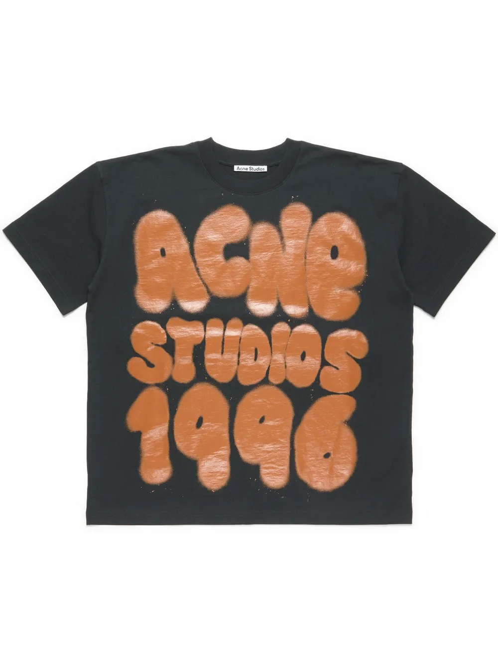 Acne Studios 1996 T-shirt Zwart