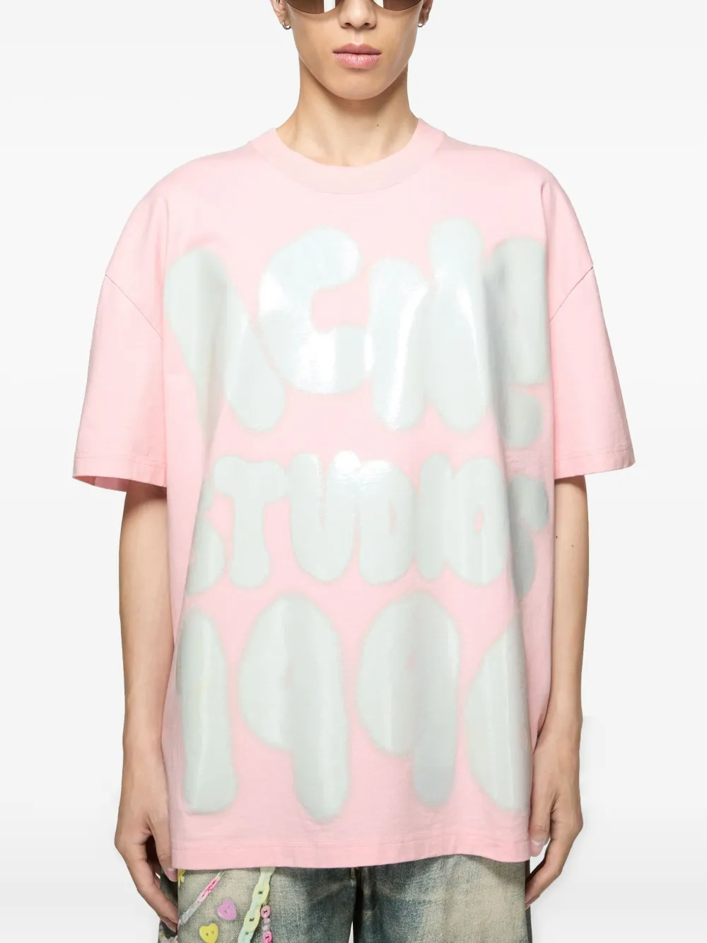 Acne Studios 1996 T-shirt Roze