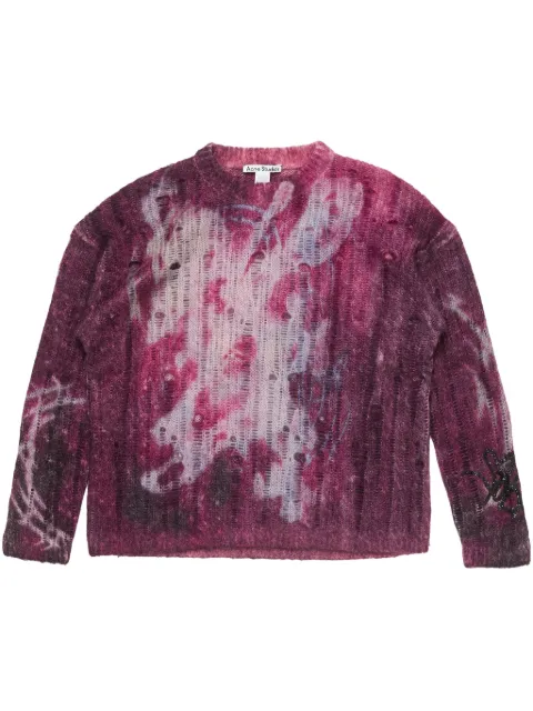Acne Studios Klassischer Intarsien-Pullover