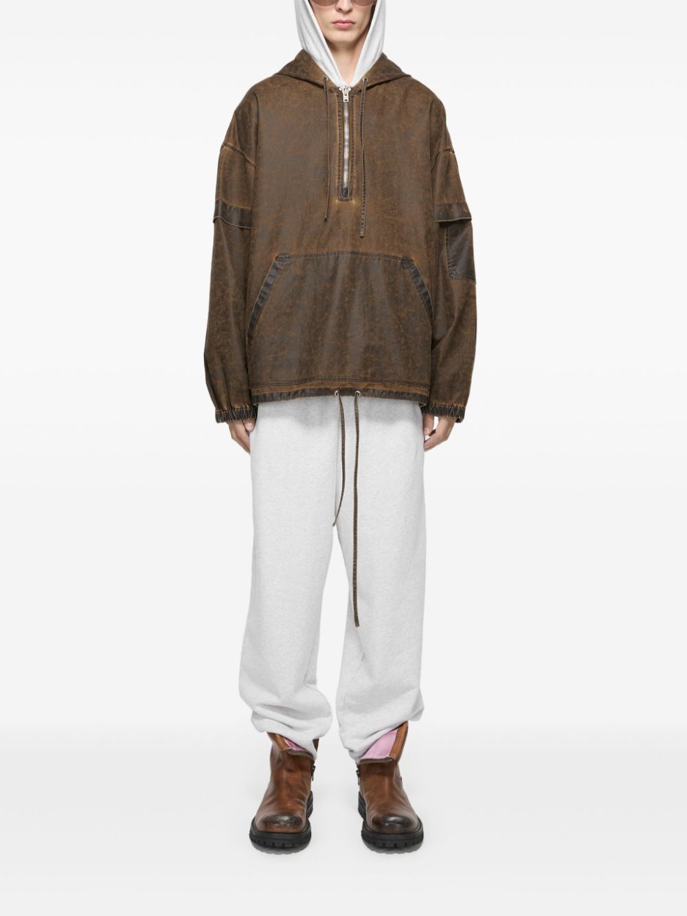 Acne Studios hooded jacket - Bruin