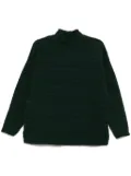 Pleats Please Issey Miyake crepe knitted top - Green