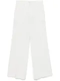 P.A.R.O.S.H. pinstriped trousers - White