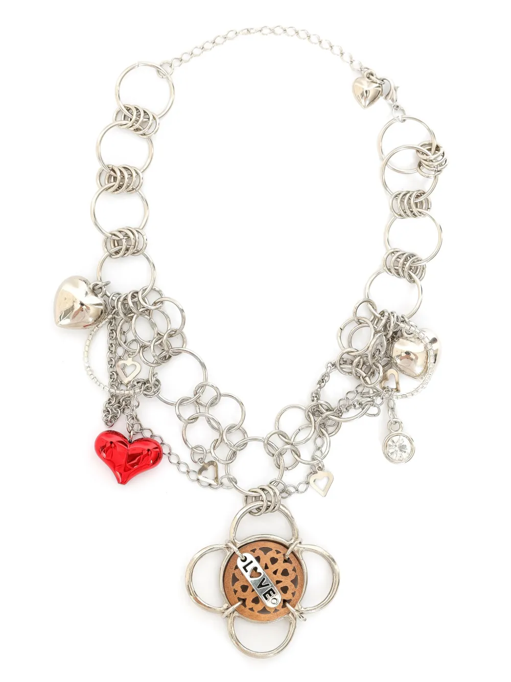 Amir Slama collar con dijes | plateado | Image 1