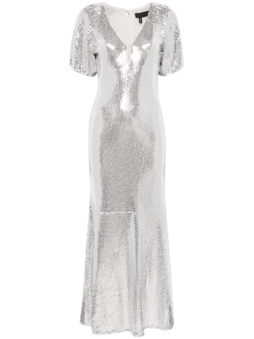 Robe mi-longue à sequins - ROTATE BIRGER CHRISTENSEN - Modalova