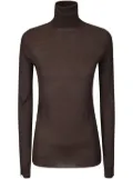 Stefano Mortari roll-neck jumper - Brown