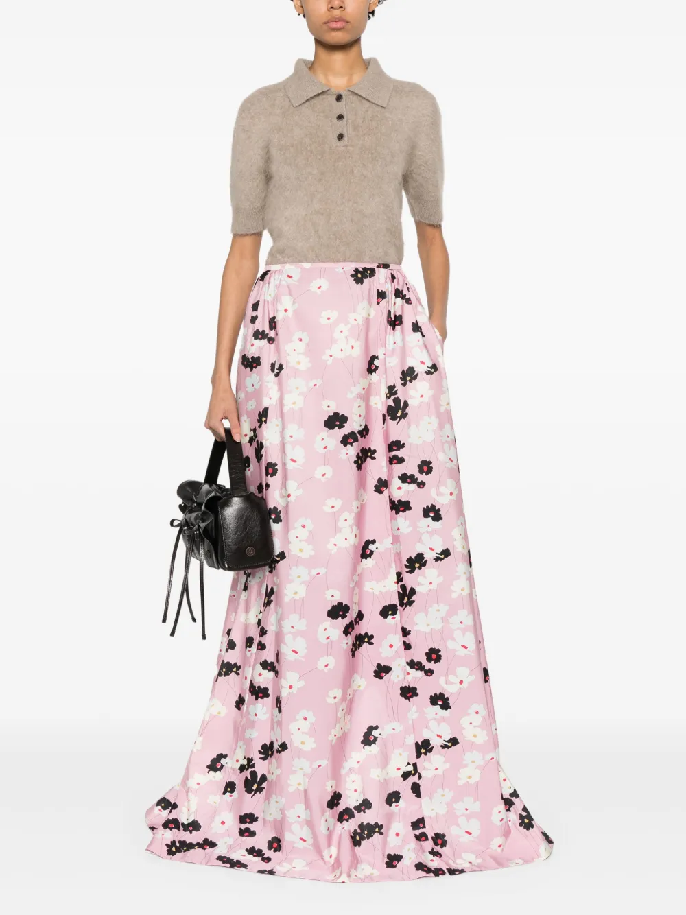 Bernadette Ella maxi-rok - Roze