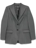 DRHOPE pinstriped blazer - Grey