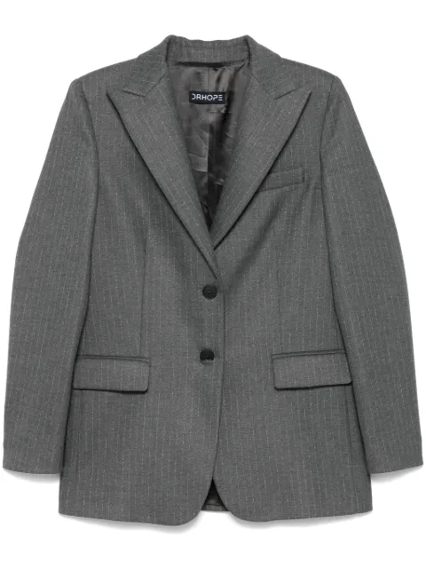DRHOPE pinstriped blazer