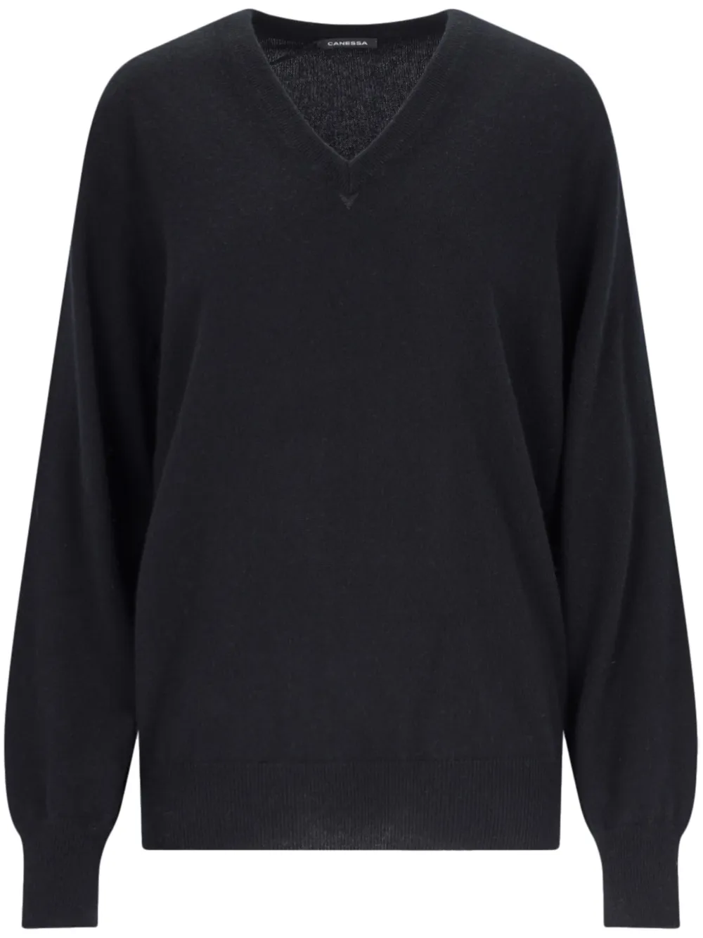 Canessa Maglione in cashmere - Nero