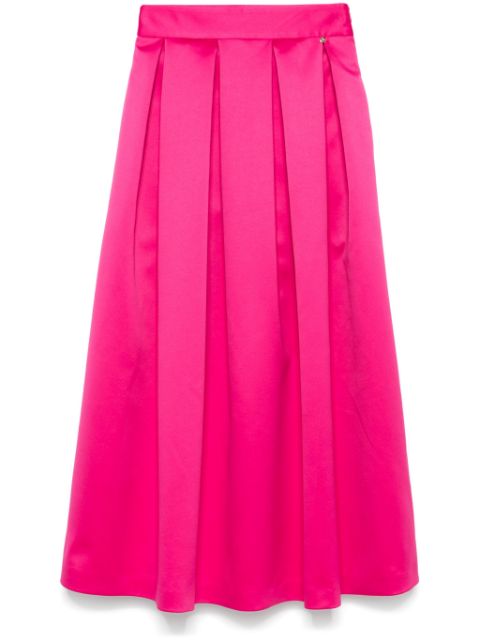 NISSA pleated midi skirt