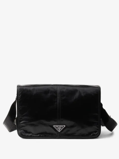 Prada leather shoulder bag