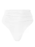 Jacquemus The Drapeado bikini bottoms - White