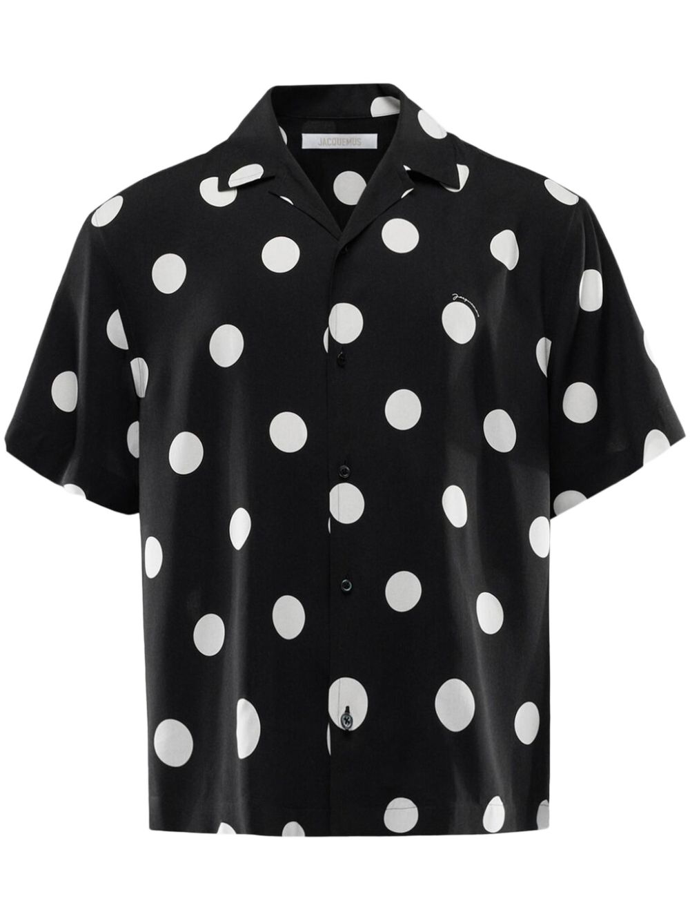 Jacquemus polka-dot shirt - Black