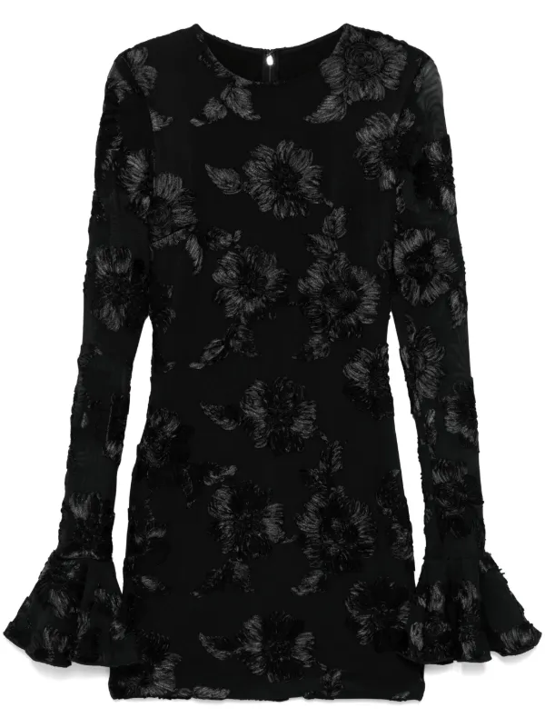 ROTATE ロテート ワンピース Embroidered mesh minidress1040376 26385091_56446626_600.jpg