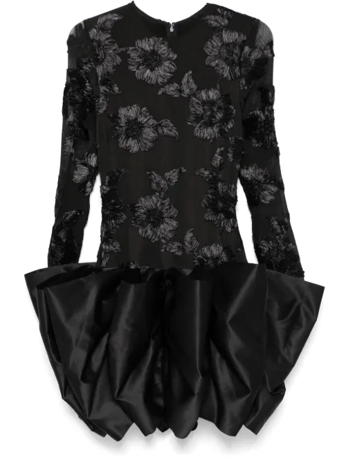 Robe courte à fleurs brodées - ROTATE BIRGER CHRISTENSEN - Modalova