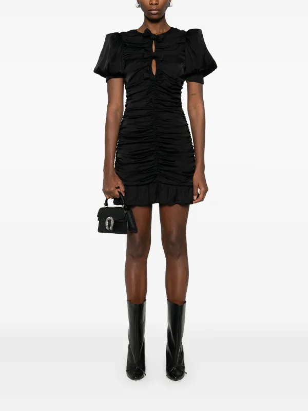 ワンピース REMAIN BIRGER CHRISTENSEN Black polyester mini dress REMAIN Birger Christensenのブラック Storm ミニワンピースが
