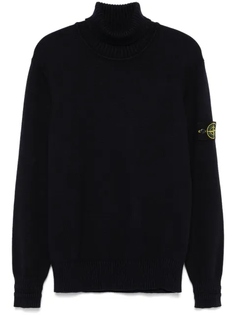 Stone Island suéter con distintivo Compass