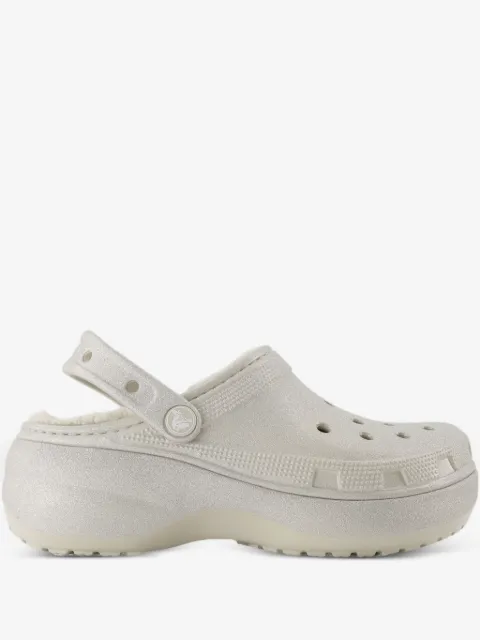 Crocs glitter clogs