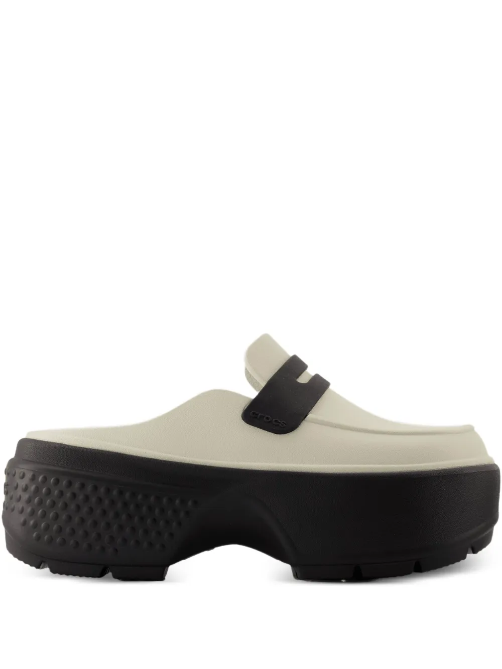 Crocs platform-heel slippers | Neutrals | Image 1