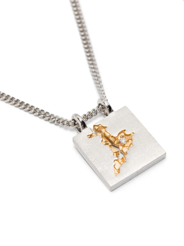 ディズニープリンセスのベビーグッズも大集合 Tom Wood Mined ネックレス | シルバートーン | FARFETCH JP アクセサリー