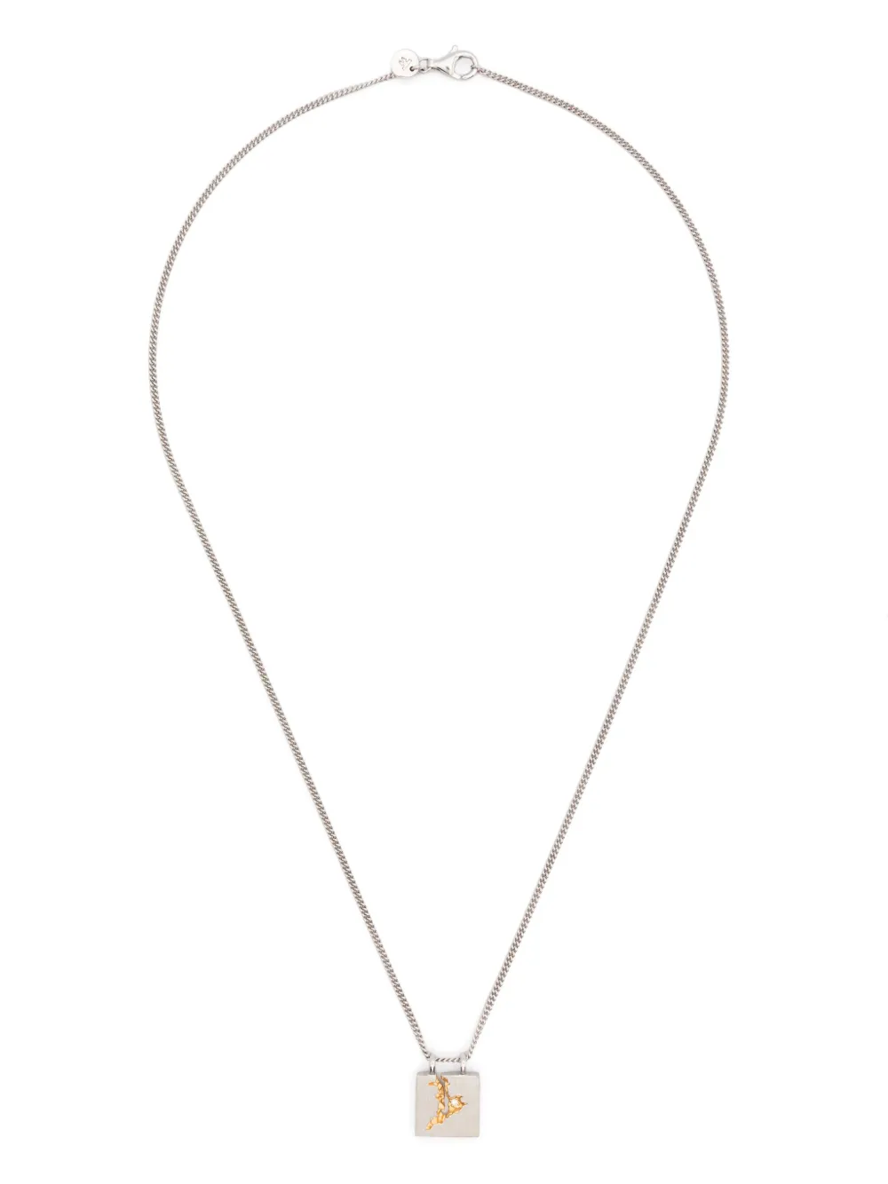 Tom Wood Mined necklace - Silver
