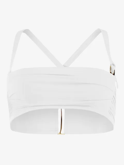 Jacquemus cross-back halterneck bikini