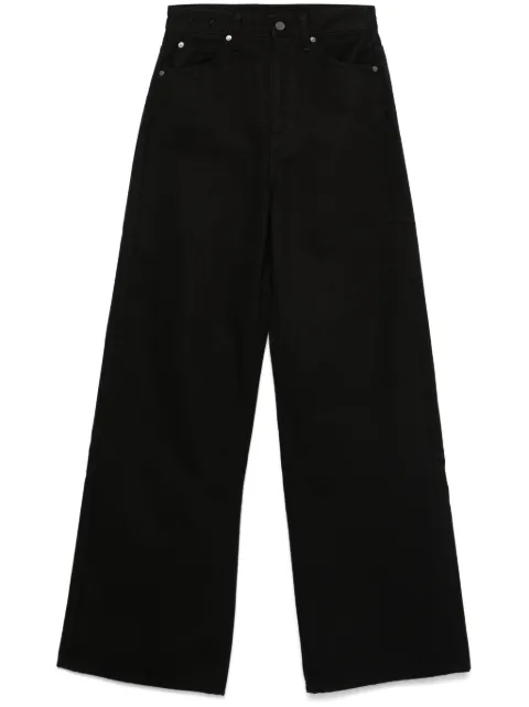 Calvin Klein high-rise wide-leg jeans