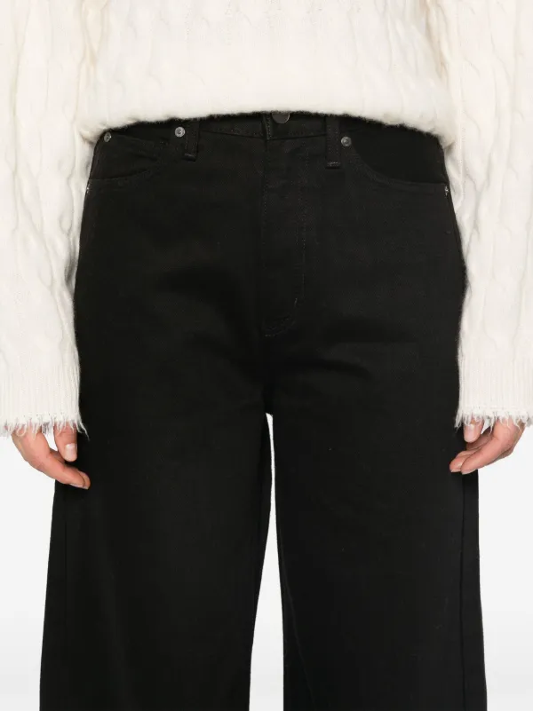 [カルバンクライン] CK JEANS High-Rise Wide Fit Jeans ☆☆ Calvin Klein Jeans Women's High-Rise Wide-Leg Stretch Jeans