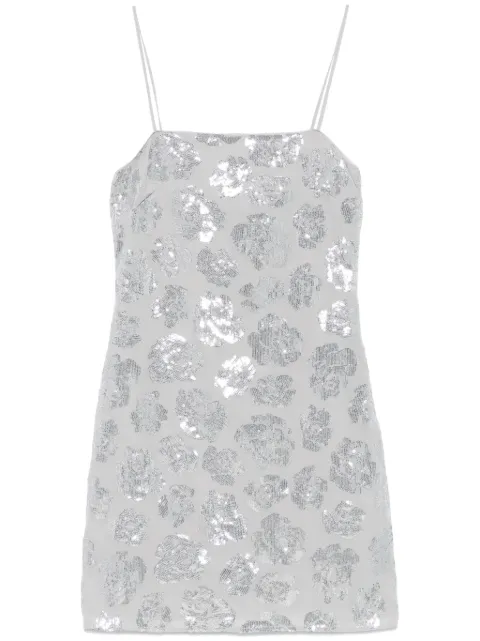 ROTATE BIRGER CHRISTENSEN vestido corto con lentejuelas