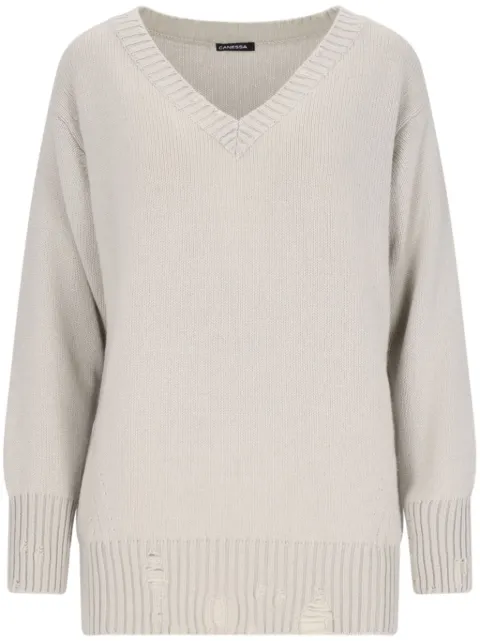 Canessa distressed sweater 
